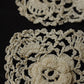 アンティークレース　dentelle ancienne クロシェモチーフ38個 .FR a l'epoque