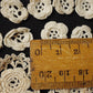 アンティークレース　dentelle ancienne クロシェモチーフ47個+bonnet .FR a l'epoque
