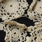 アンティークレース　dentelle ancienne クロシェモチーフ47個+bonnet .FR a l'epoque
