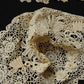 アンティークレース　dentelle ancienne クロシェモチーフ47個+bonnet .FR a l'epoque