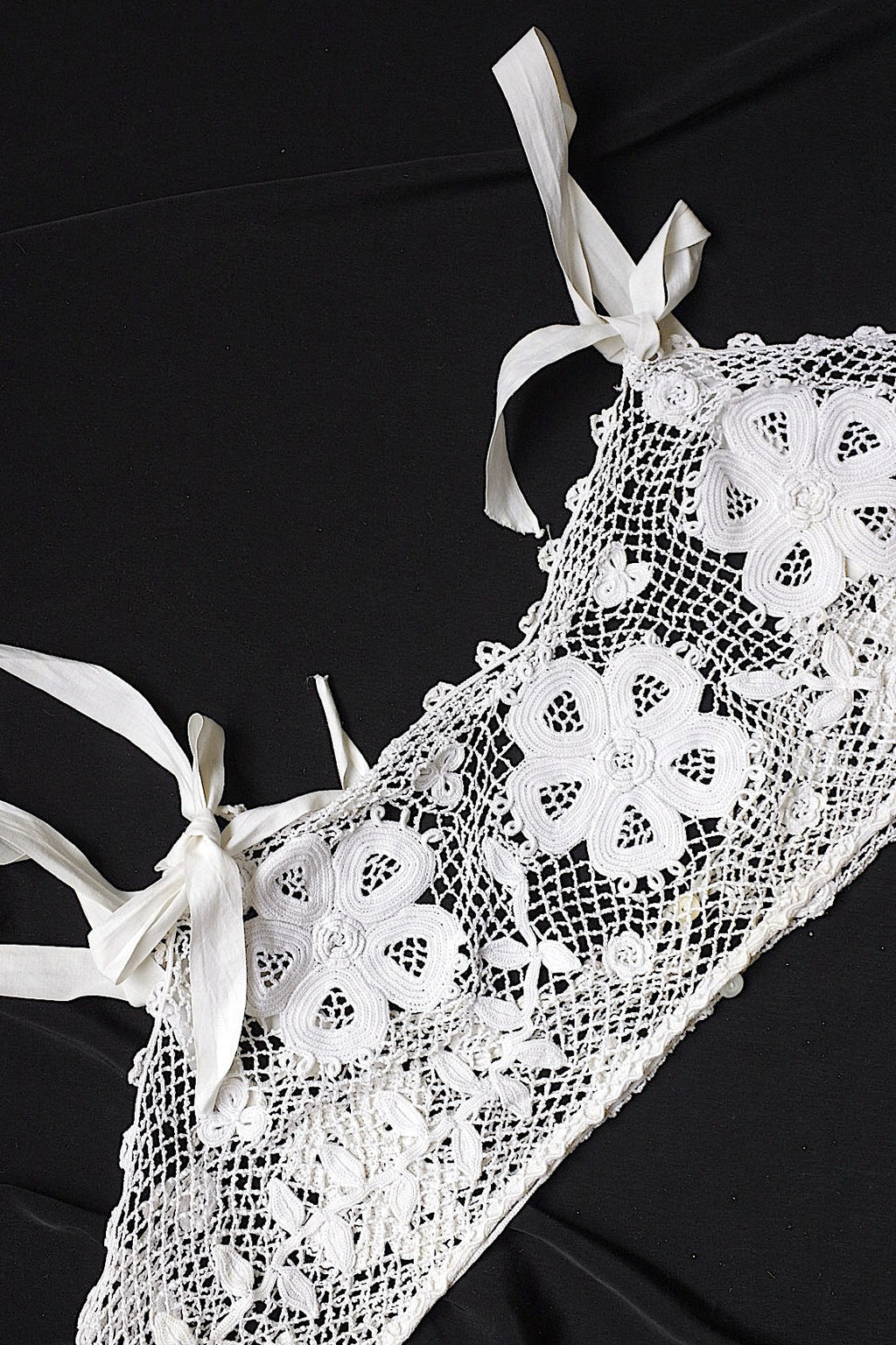 アンティークレース　dentelle ancienne クロシェ top .FR a l'epoque