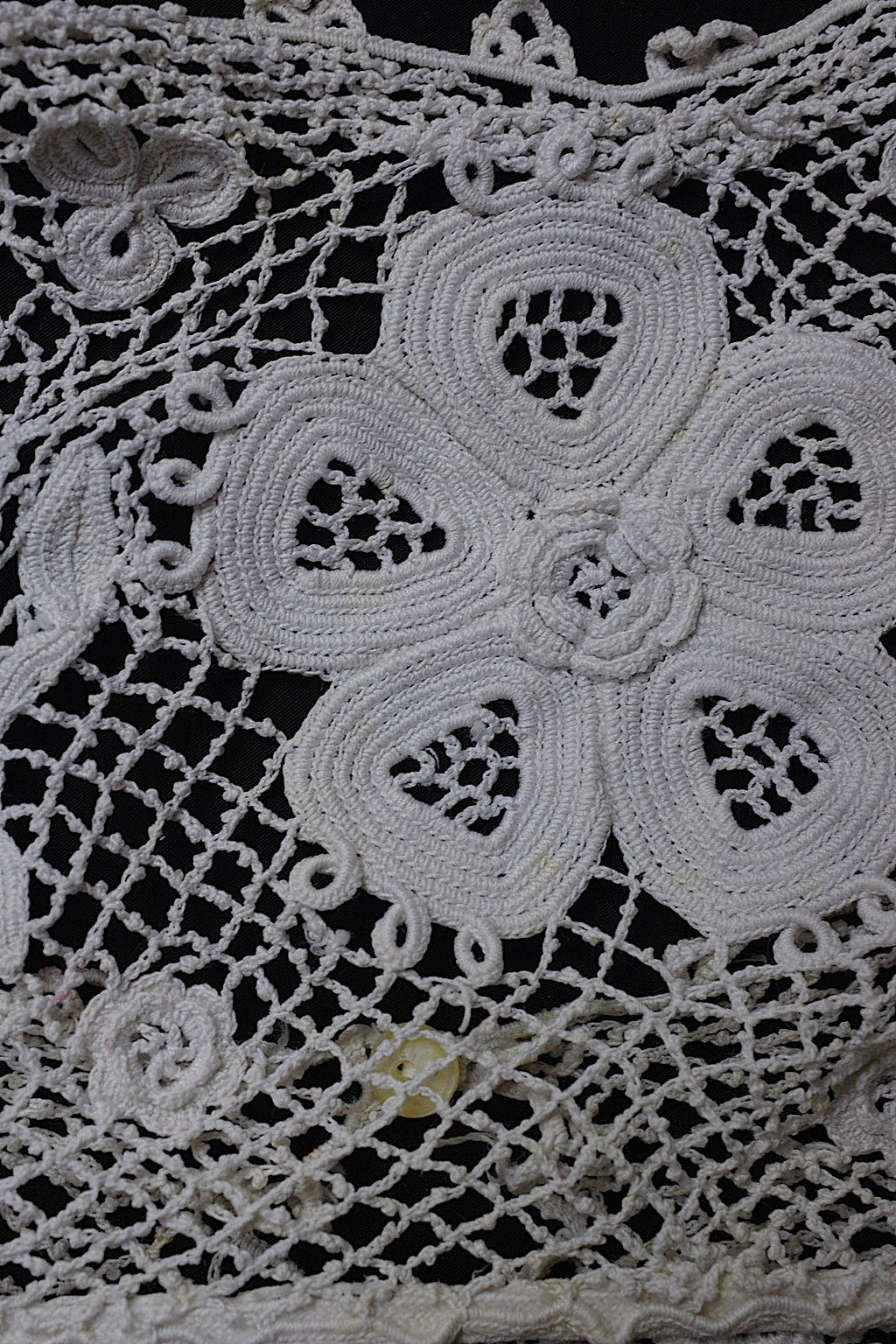 アンティークレース　dentelle ancienne クロシェ top .FR a l'epoque