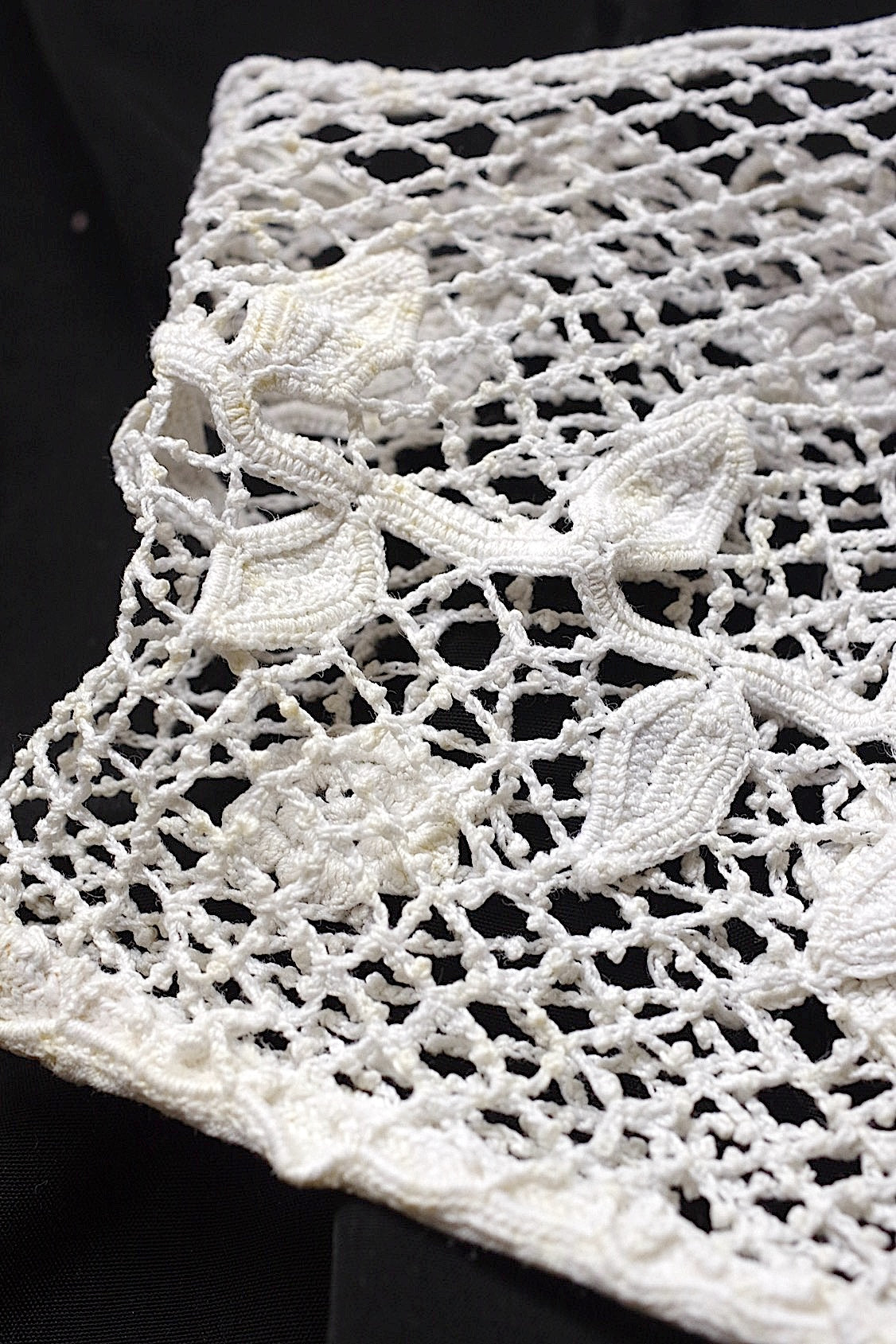 アンティークレース　dentelle ancienne クロシェ top .FR a l'epoque