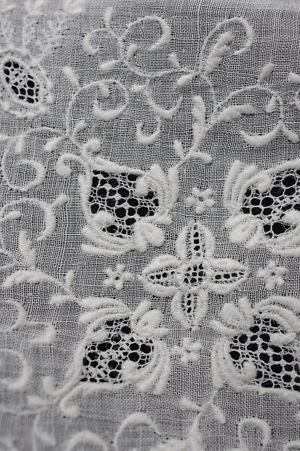 アンティークレースハンカチ　mouchoir  ancien ハンカチ1 .FR a l'epoque