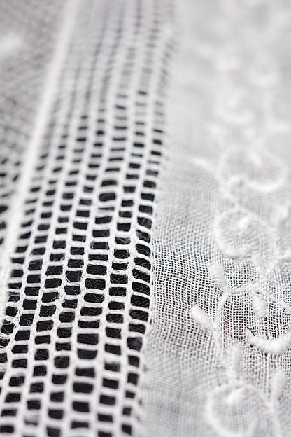 アンティークレースハンカチ　mouchoir  ancien ハンカチ1 .FR a l'epoque