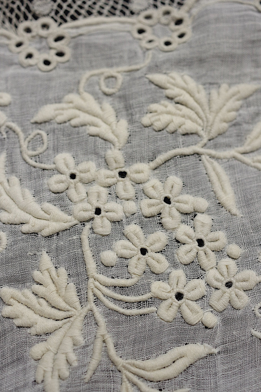 アンティークレースハンカチ　mouchoir ancien ハンカチ3 .FR a l'epoque