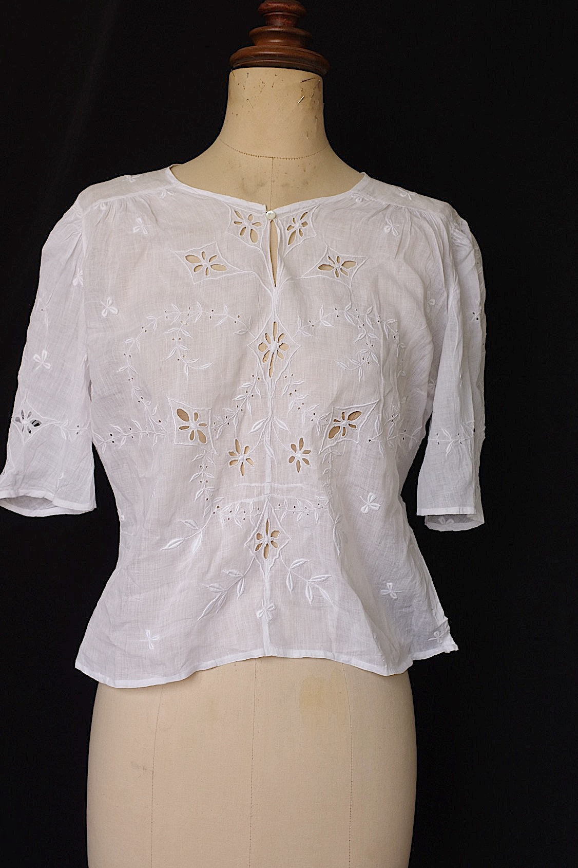 アンティークブラウス　vêtement antique .FR a l'epoque