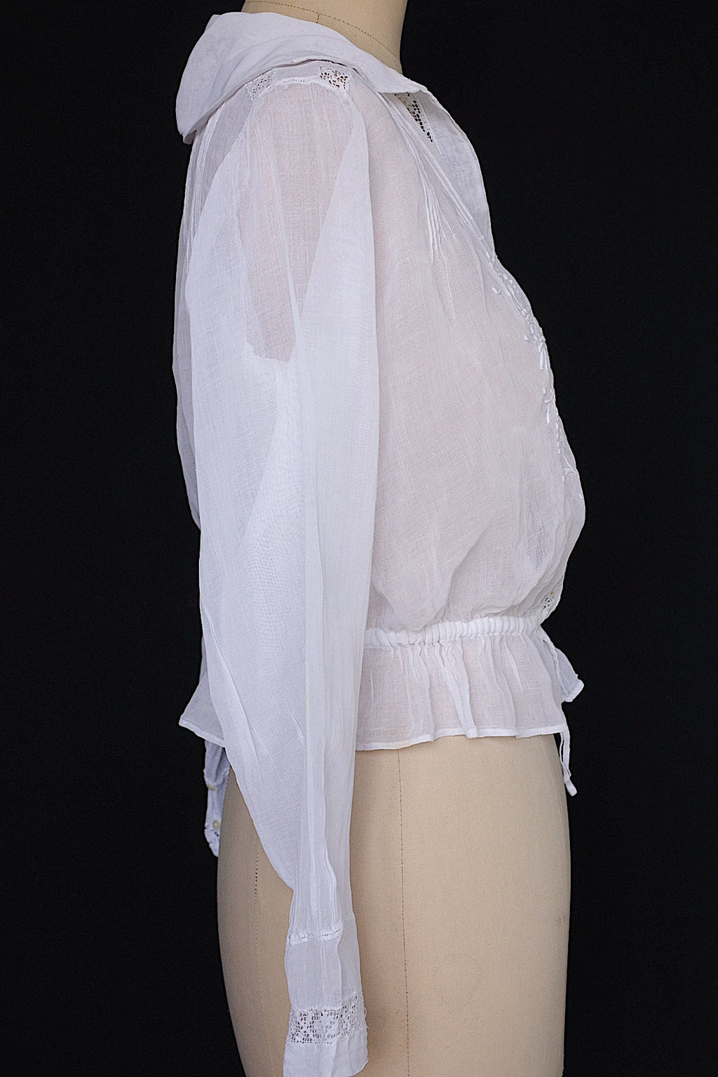 アンティークブラウス　vêtement antique セーラーカラー .FR a l'epoque