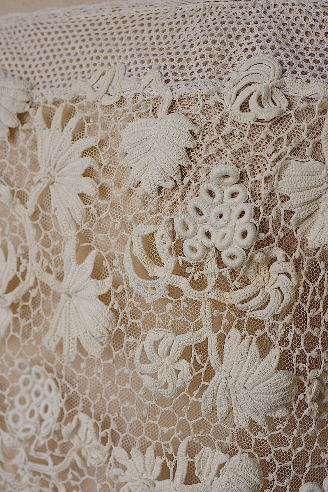 アンティークブラウス　vêtement antique クロシェレーストップ .FR a l'epoque