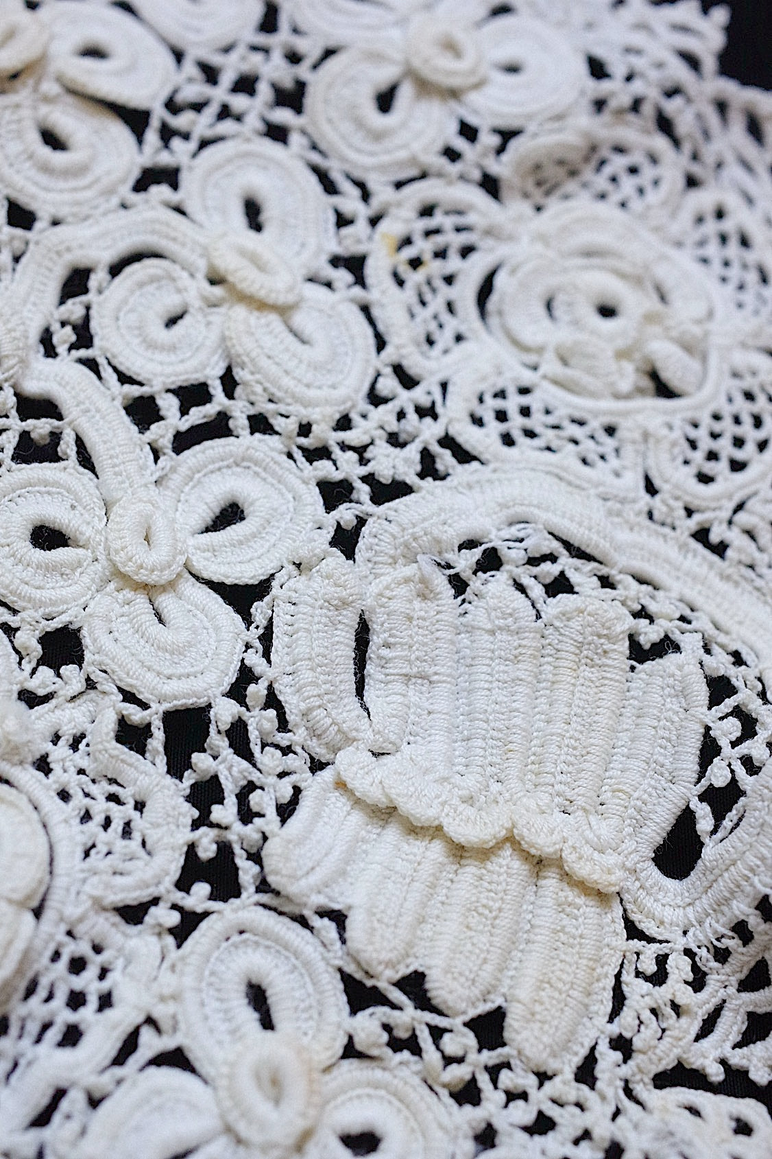 アンティークレース　dentelle ancienne クロシェ、ヴニーズ .FR a l'epoque