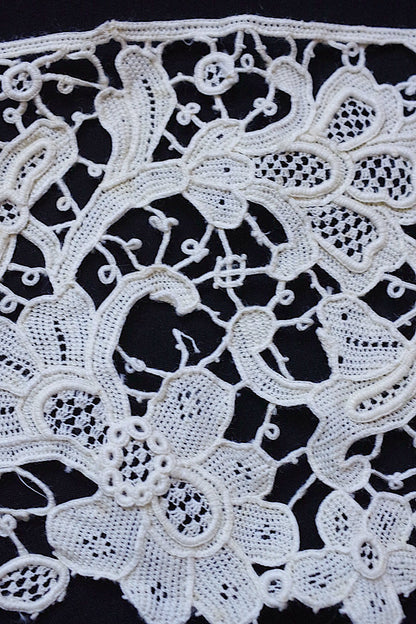 アンティークレース　dentelle ancienne クロシェ、ヴニーズ .FR a l'epoque