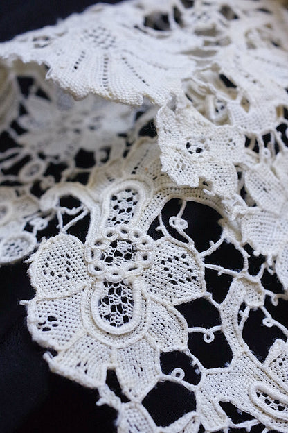 アンティークレース　dentelle ancienne クロシェ、ヴニーズ .FR a l'epoque
