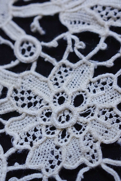 アンティークレース　dentelle ancienne クロシェ、ヴニーズ .FR a l'epoque