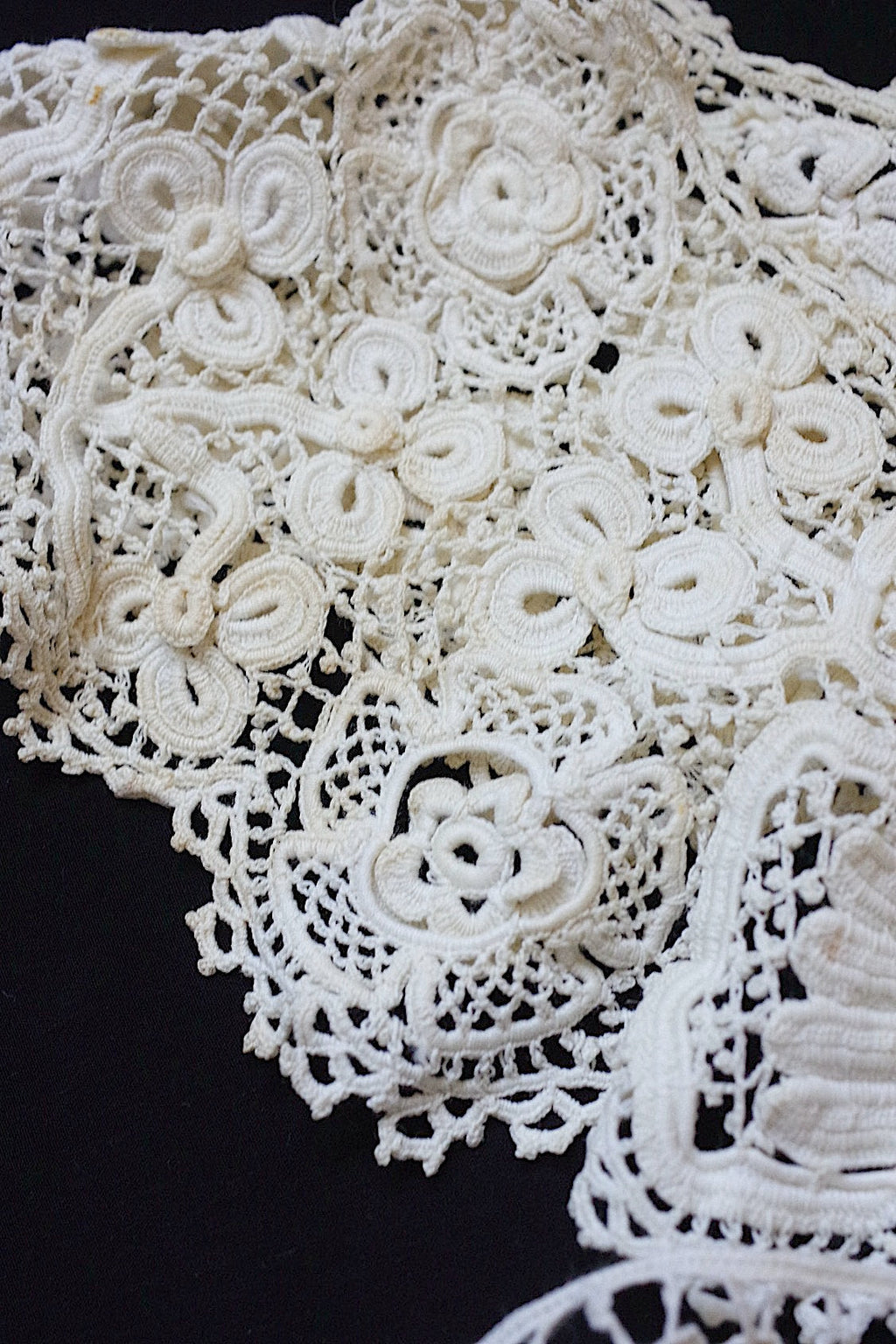 アンティークレース　dentelle ancienne クロシェ、ヴニーズ .FR a l'epoque