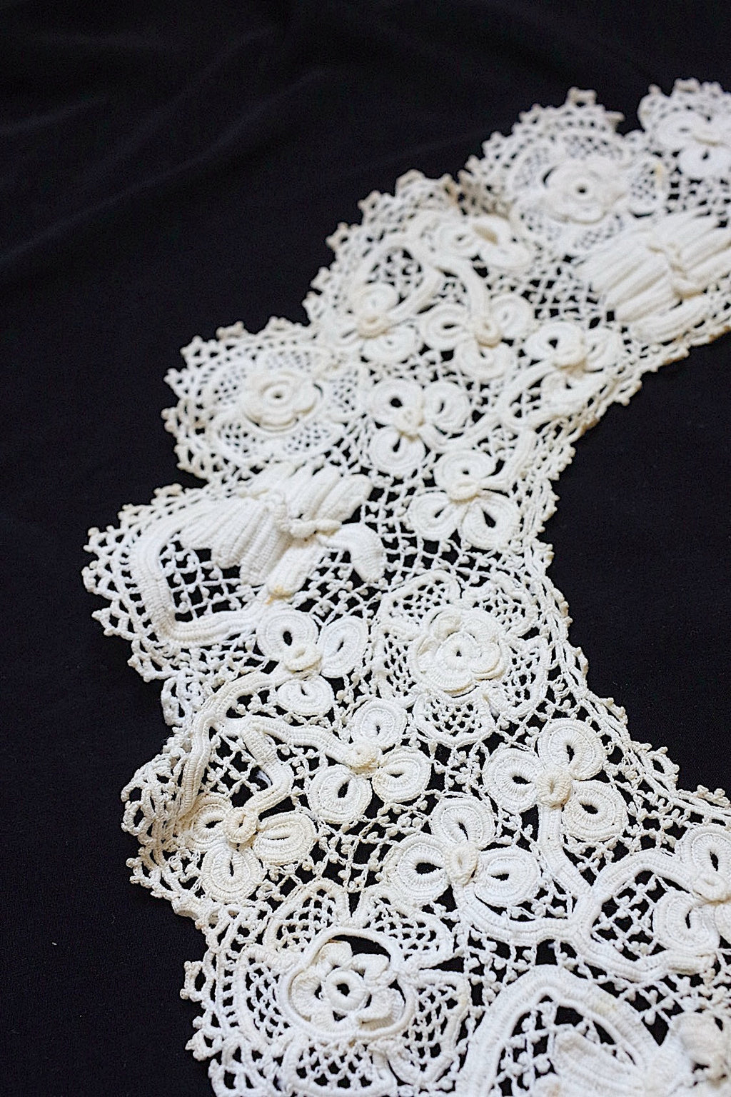 アンティークレース　dentelle ancienne クロシェ、ヴニーズ .FR a l'epoque