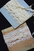 アンティークレース　dentelle ancienne レーステープ　ポコポコ　２種 .FR a l'epoque