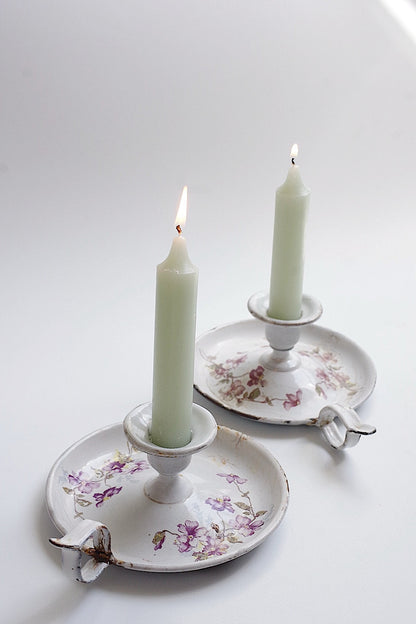 アンティークキャンドル立て　Bougeoir　すみれ .FR a l'epoque