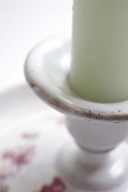 アンティークキャンドル立て　Bougeoir　すみれ .FR a l'epoque