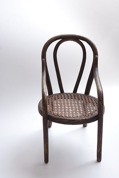アンティーク雑貨　Chaise de poupée ドール用椅子 .FR a l'epoque