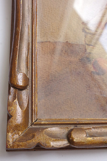 アンティーク絵画　tableau antique .FR a l'epoque