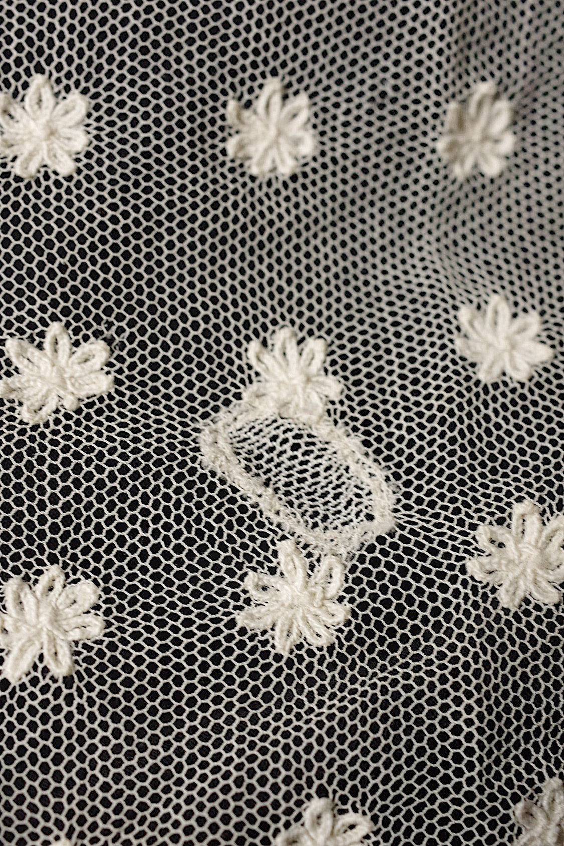 アンティークレース　dentelle ancienne ベール .FR a l'epoque