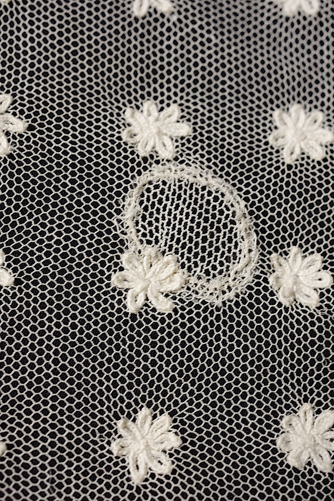 アンティークレース　dentelle ancienne ベール .FR a l'epoque