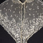 アンティークレース　dentelle ancienne 襟付きケープ＋167cm .FR a l'epoque