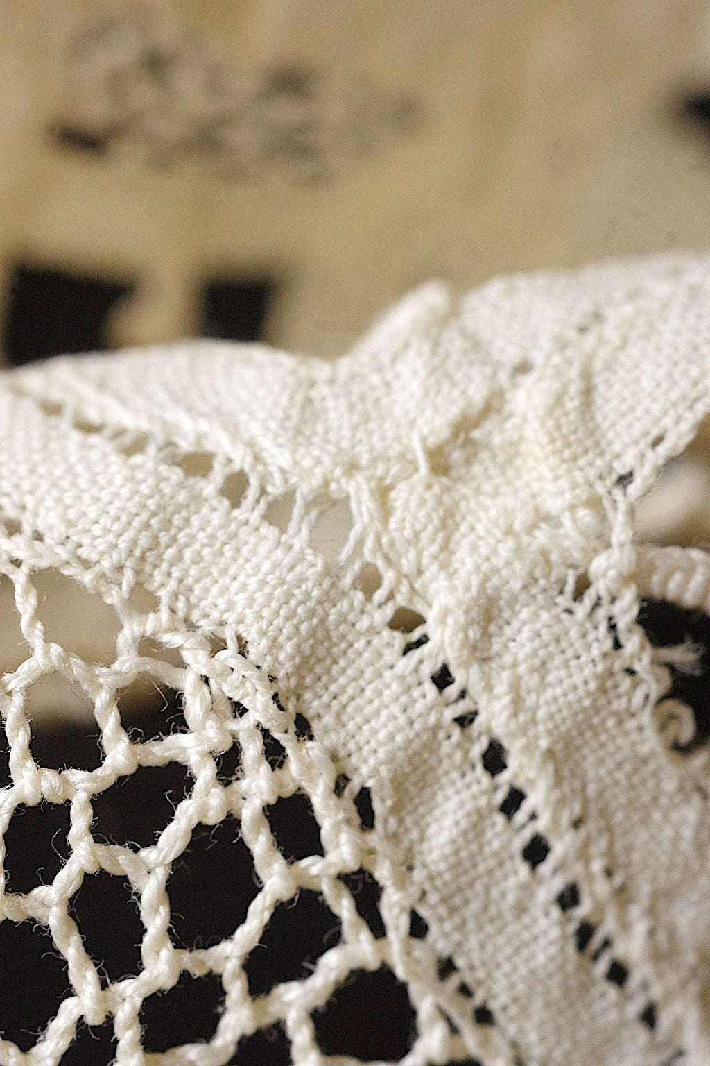 アンティークレース　dentelle ancienne 450cm .FR a l'epoque