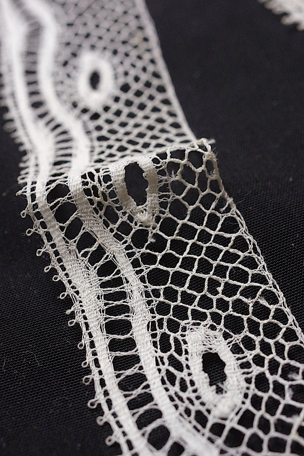 アンティークレース　dentelle ancienne 6本 .FR a l'epoque