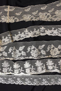 アンティークレース　dentelle ancienne　素材用　lots 2 .FR a l'epoque