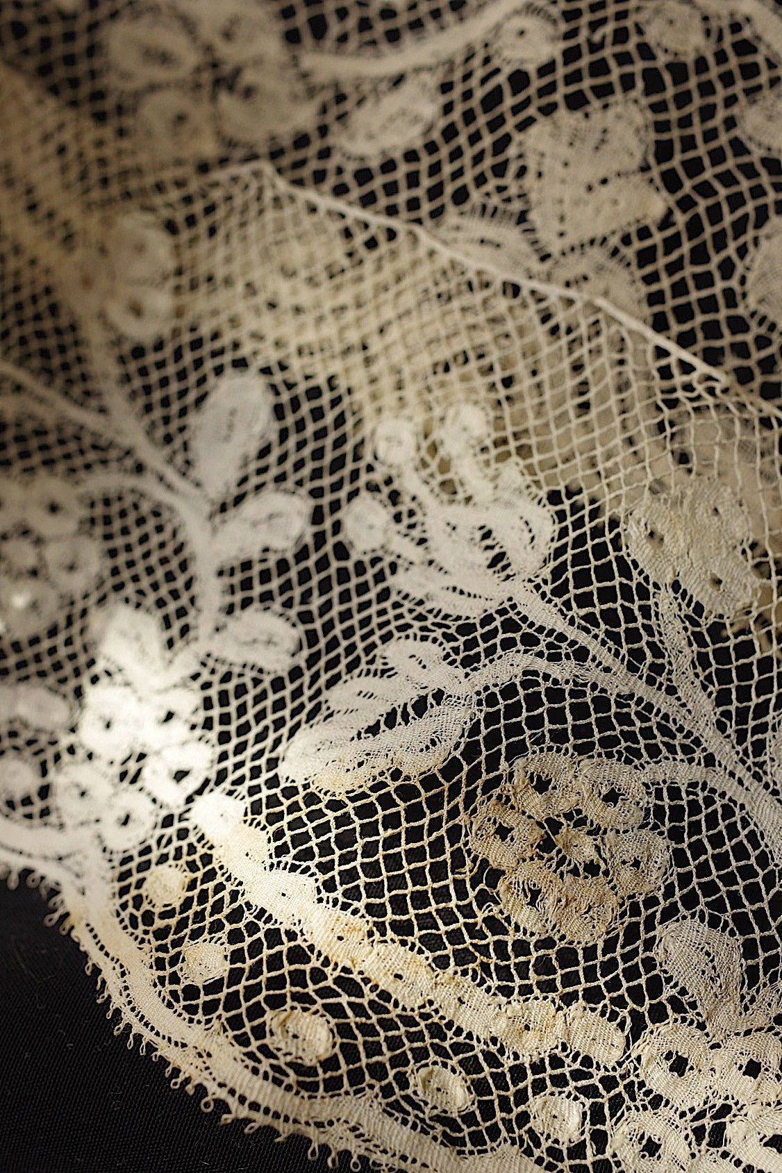 アンティークレース　dentelle ancienne　素材用　lots3 .FR a l'epoque