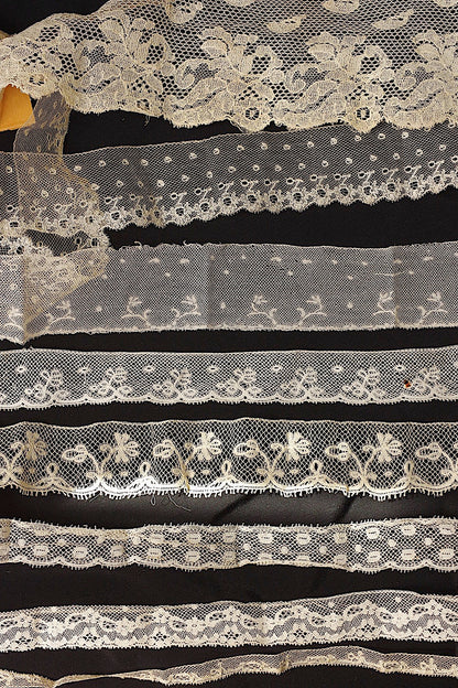 アンティークレース　dentelle ancienne　素材用　lots4 .FR a l'epoque