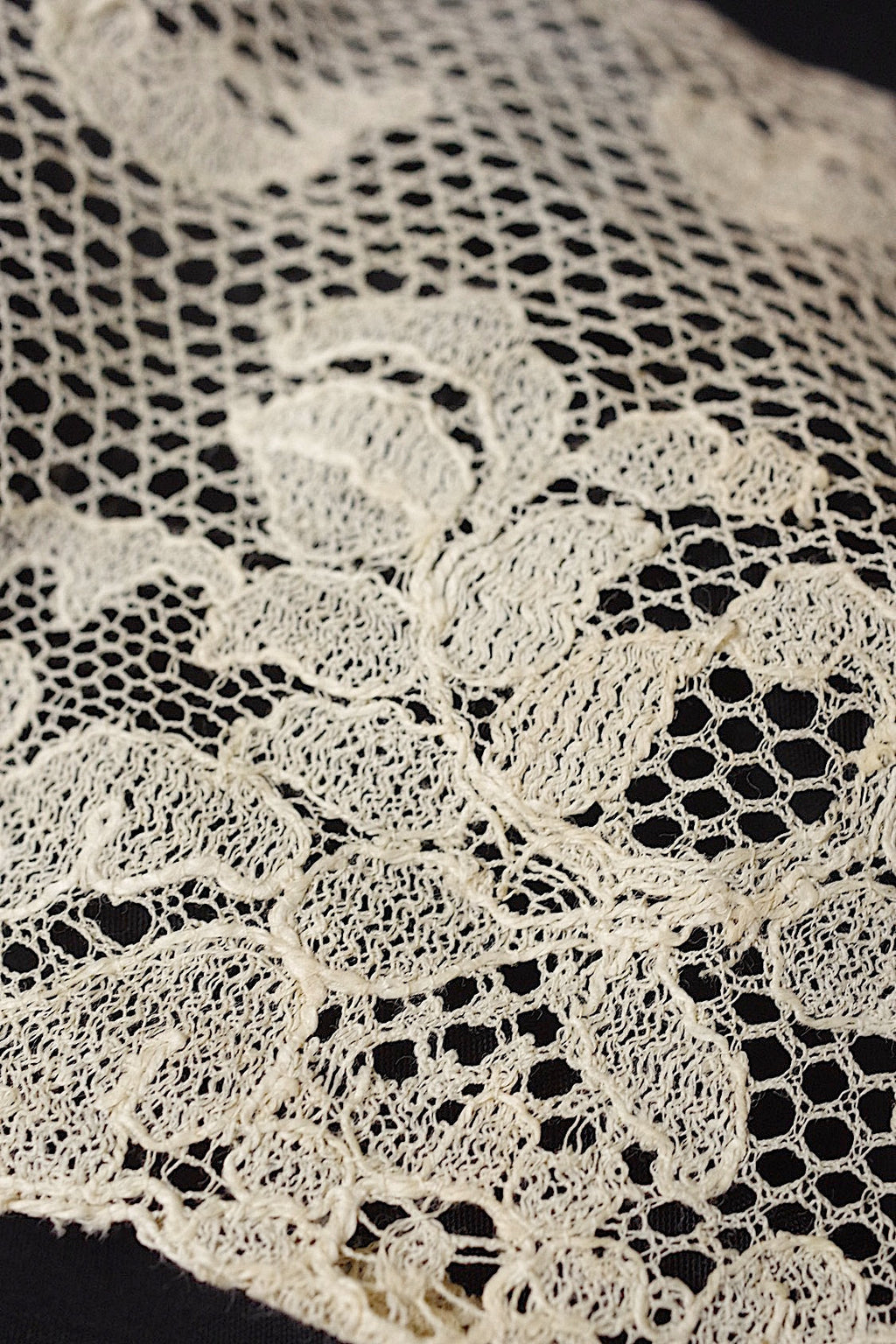 アンティークレース　dentelle ancienne　素材用　lots4 .FR a l'epoque