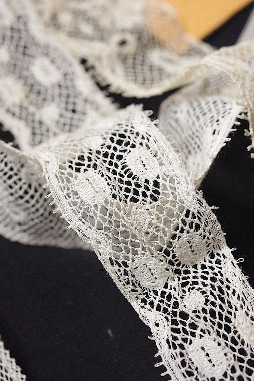アンティークレース　dentelle ancienne　素材用　lots4 .FR a l'epoque