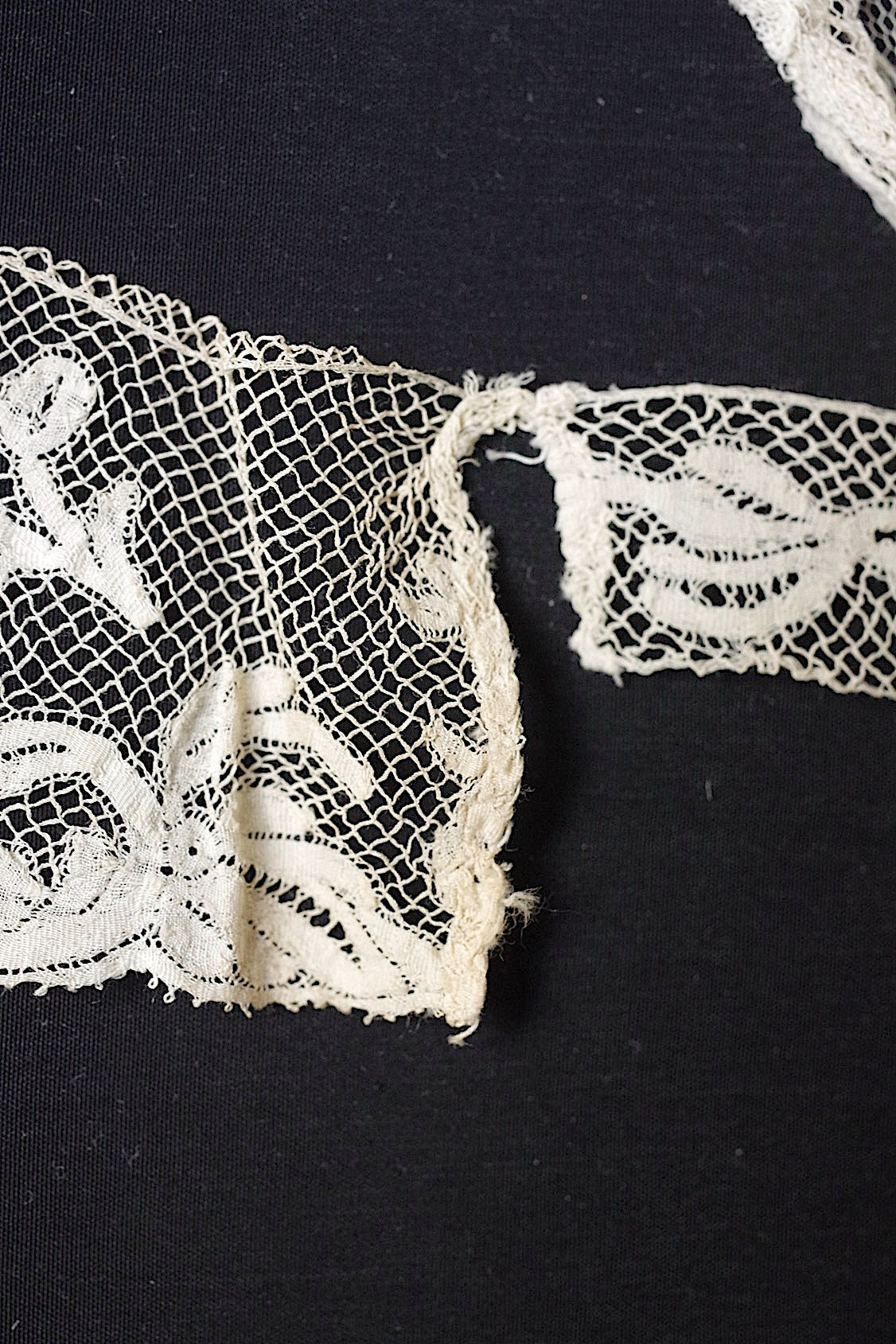 アンティークレース　dentelle ancienne　素材用　lots5 .FR a l'epoque