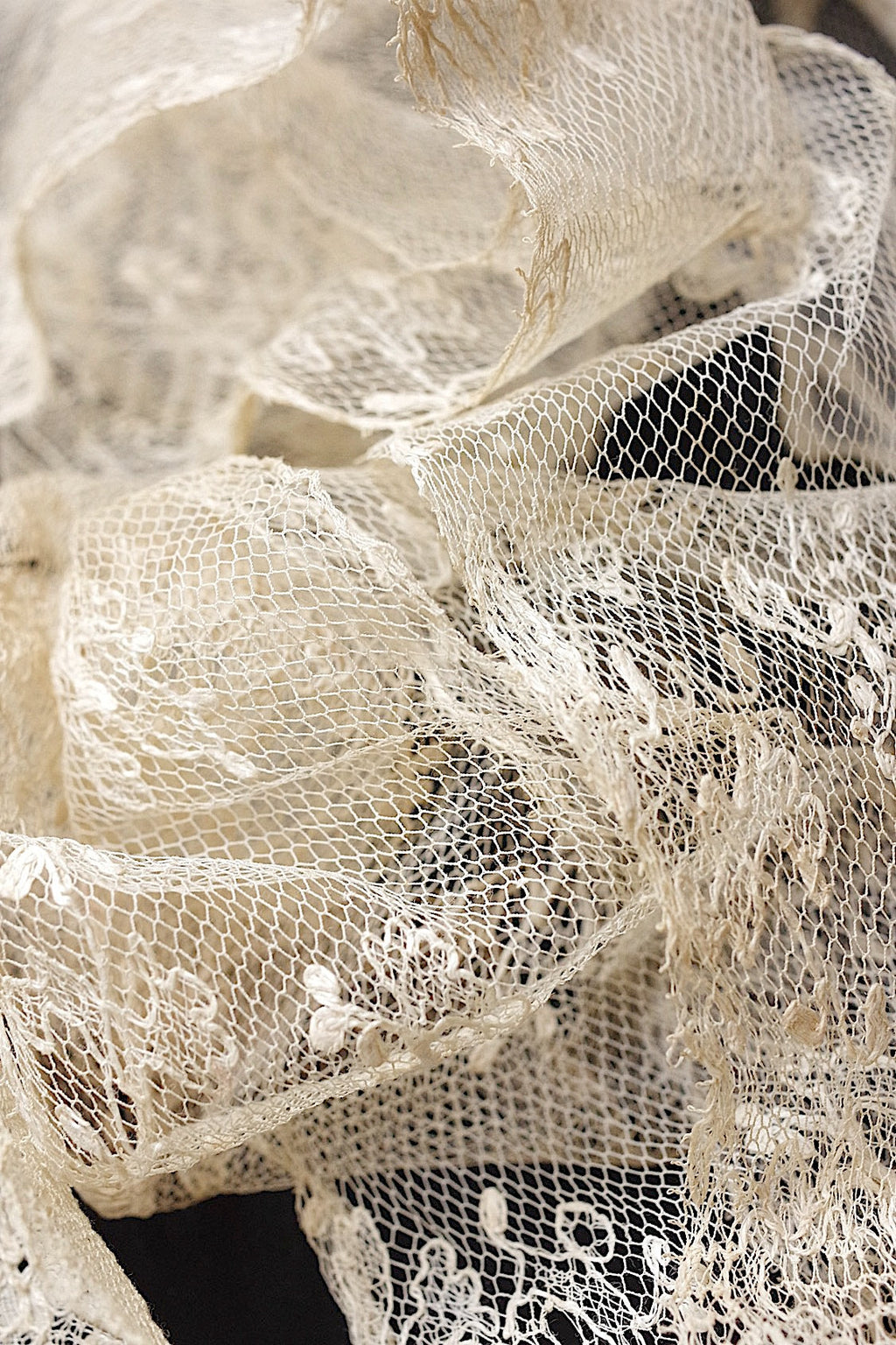 アンティークレース　dentelle ancienne　素材用　lots5 .FR a l'epoque