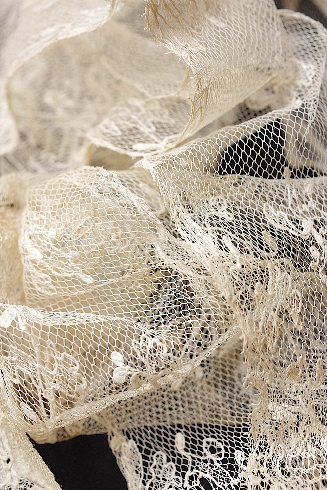 アンティークレース　dentelle ancienne　素材用　lots5 .FR a l'epoque