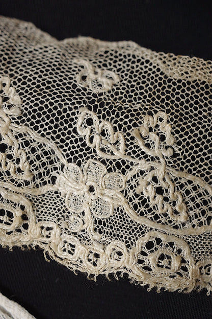 アンティークレース　dentelle ancienne　素材用　lots5 .FR a l'epoque