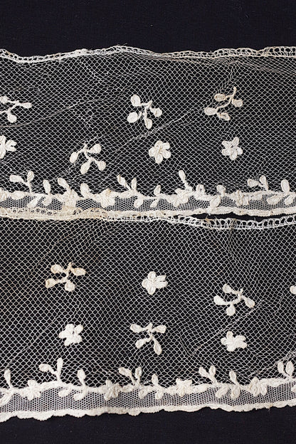アンティークレース　dentelle ancienne　150cm 150cm アランソン .FR a l'epoque