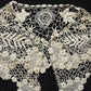 アンティークレース　dentelle ancienne クロシェ襟 .FR a l'epoque
