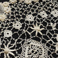 アンティークレース　dentelle ancienne クロシェ襟 .FR a l'epoque