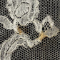 アンティークレース　dentelle ancienne スカート生地　ハギレ2 .FR a l'epoque