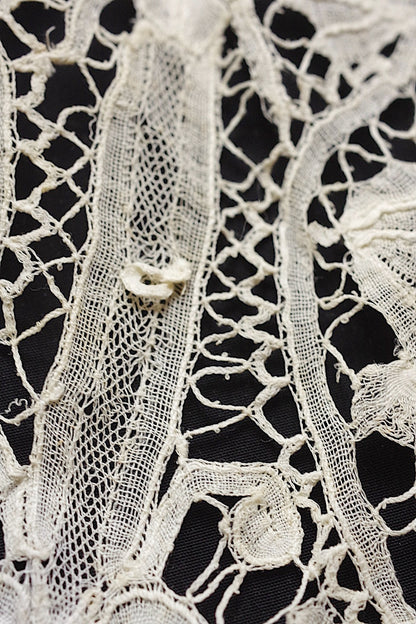 アンティークレース　dentelle ancienne タイ＋モチーフ .FR a l'epoque