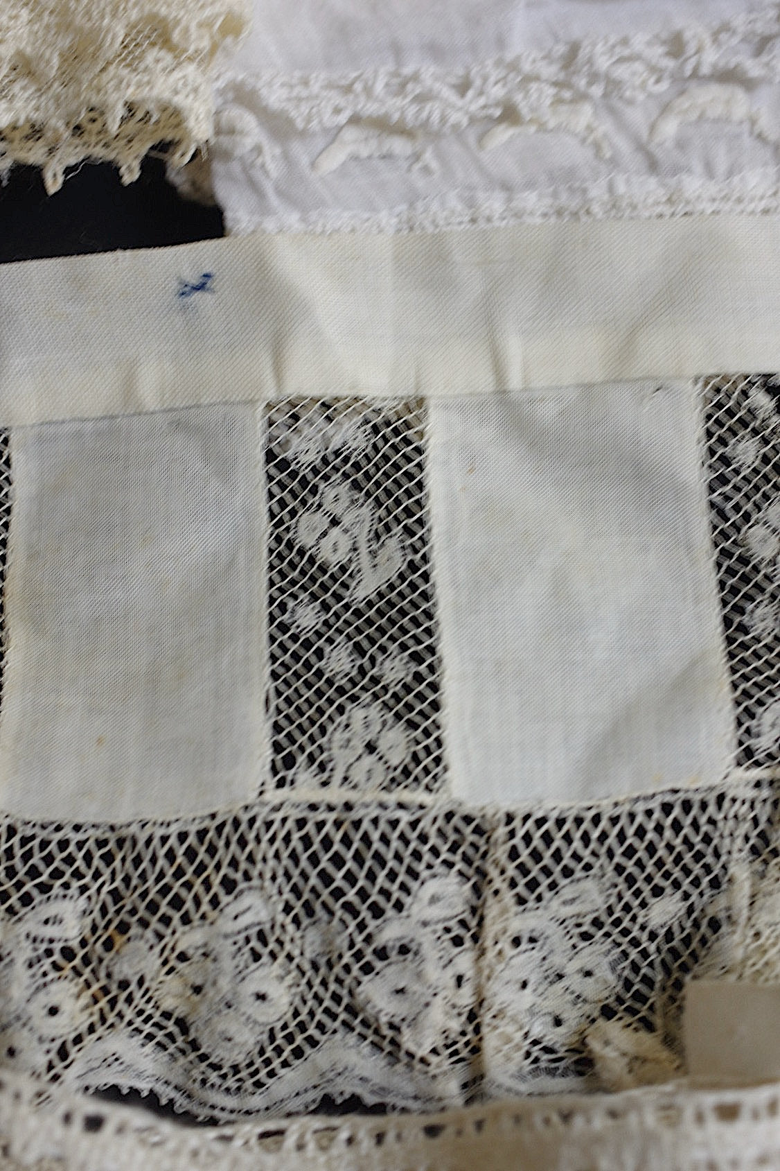 アンティークレース　dentelle ancienne 素材用lots1 .FR a l'epoque