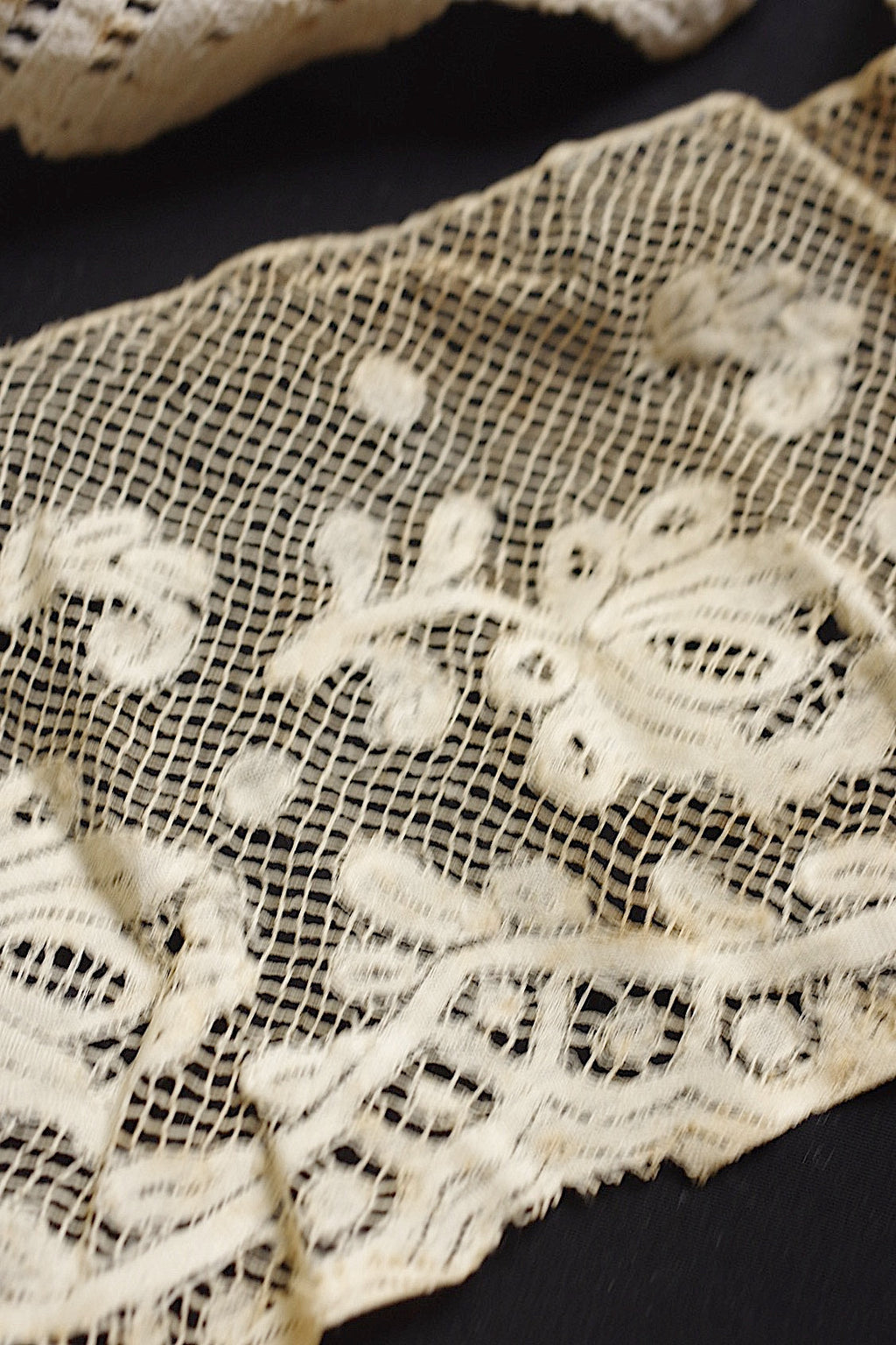 アンティークレース　dentelle ancienne 素材用lots2 .FR a l'epoque