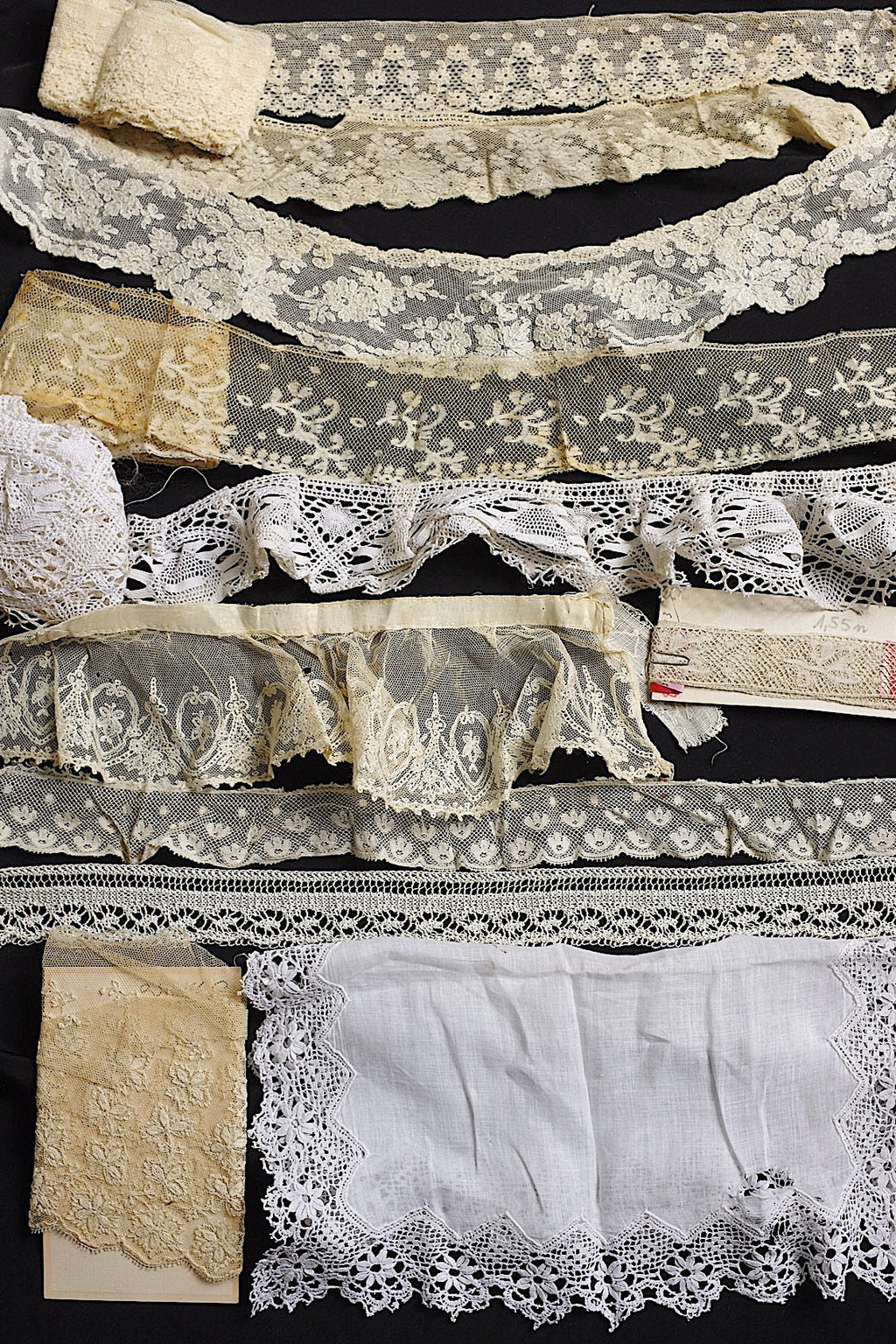 アンティークレース　dentelle ancienne 素材用lots3 .FR a l'epoque
