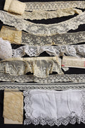 アンティークレース　dentelle ancienne 素材用lots3 .FR a l'epoque