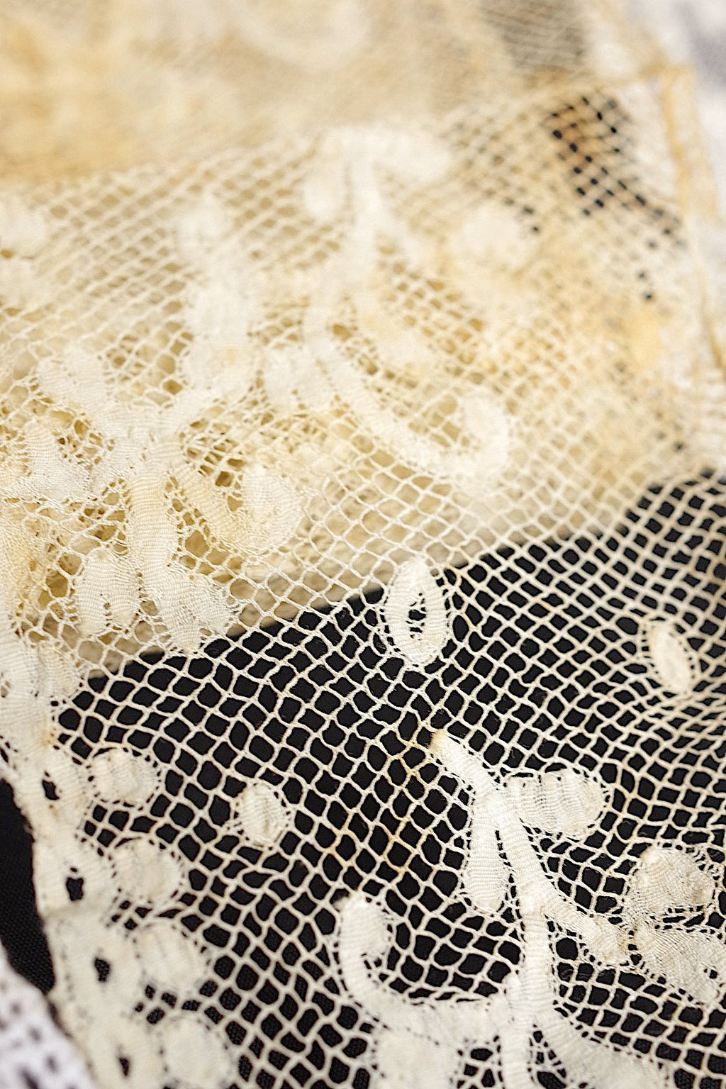 アンティークレース　dentelle ancienne 素材用lots3 .FR a l'epoque