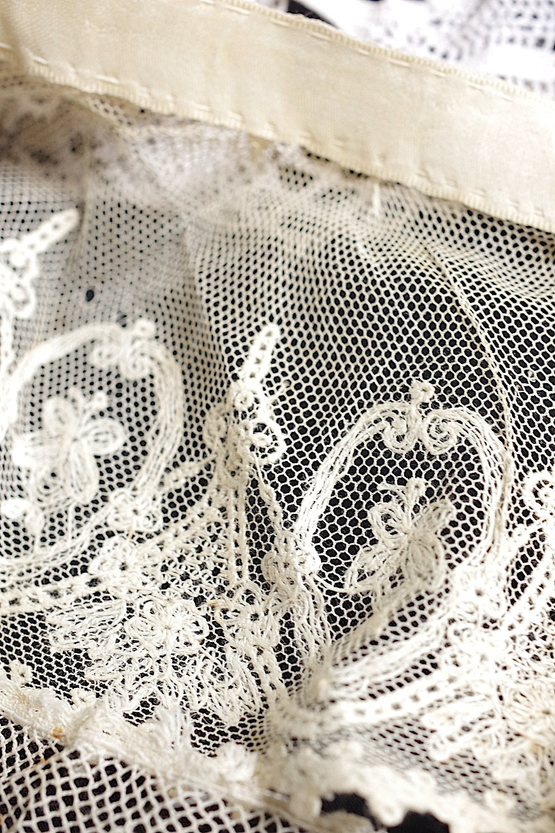 アンティークレース　dentelle ancienne 素材用lots3 .FR a l'epoque