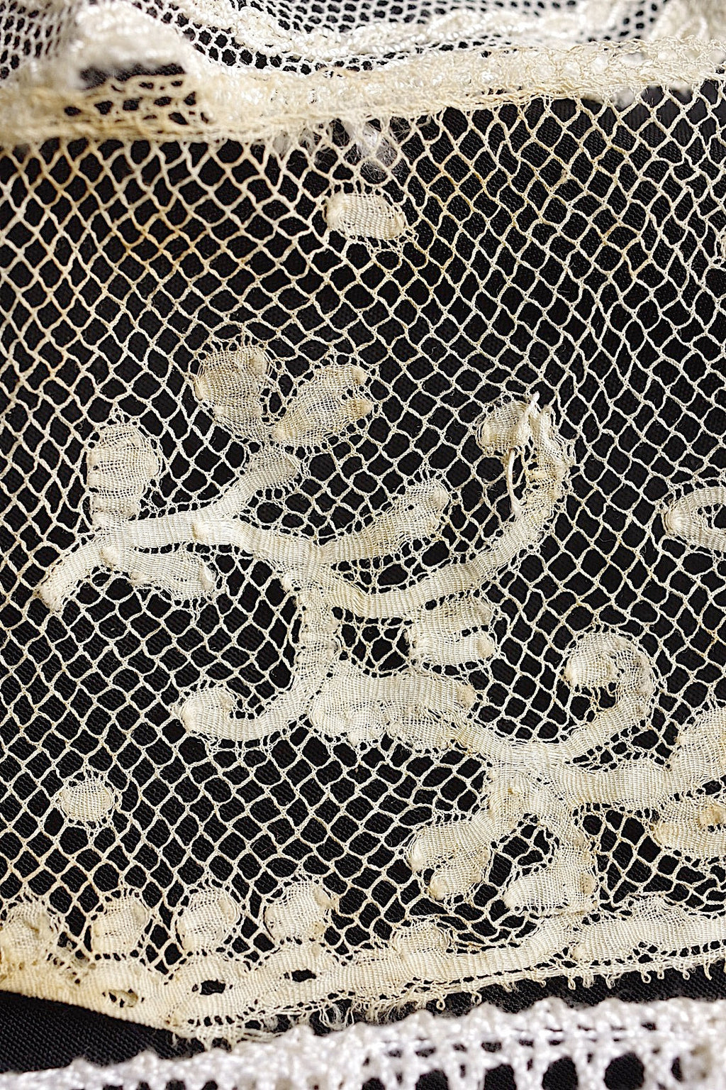 アンティークレース　dentelle ancienne 素材用lots3 .FR a l'epoque